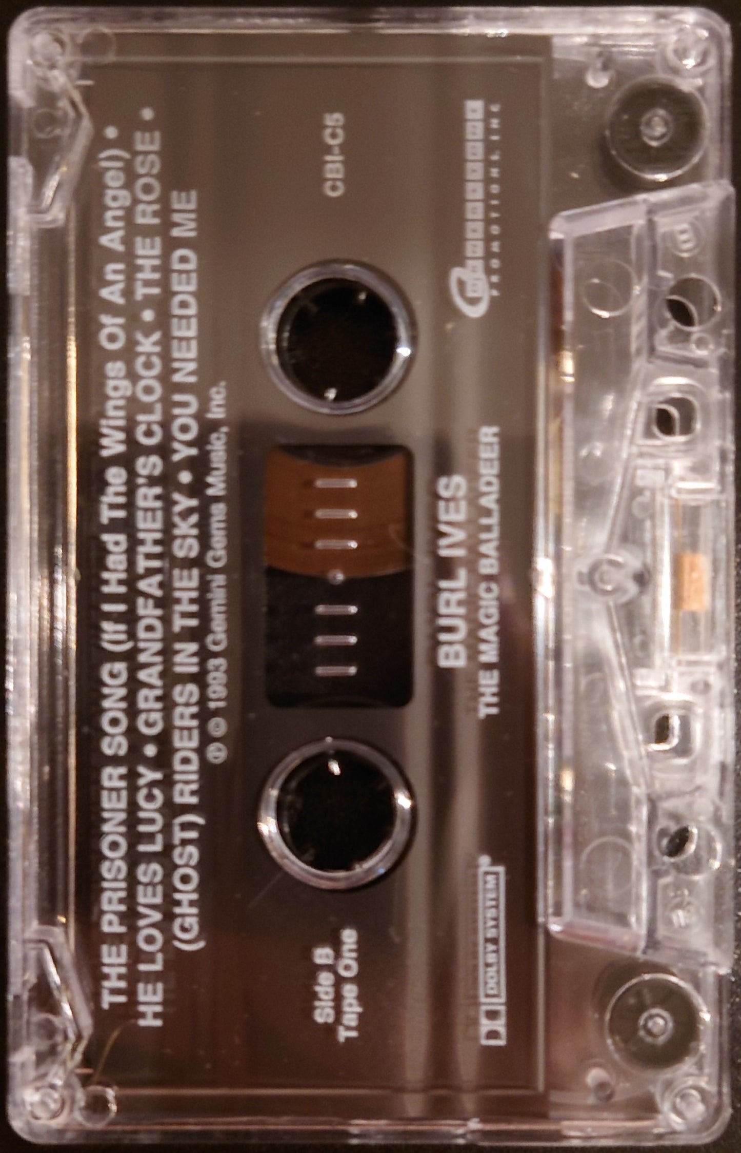 The Magic Balladeer Tape One By Burl Ives