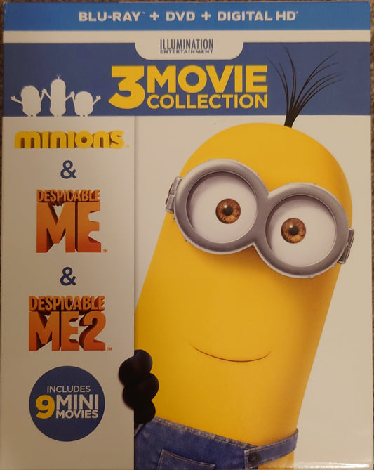 Despicable Me 3-Movie Collection (Blu-ray + DVD )